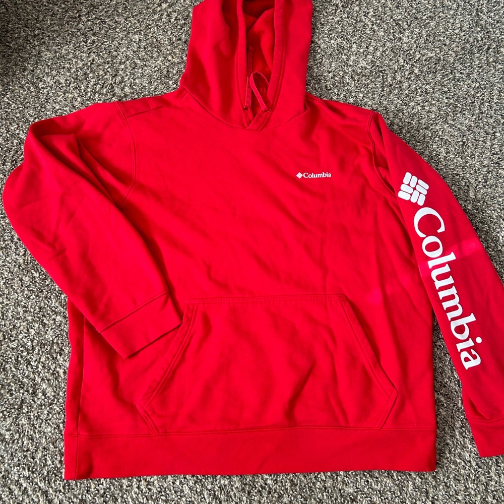 Columbia Red Hoodie
